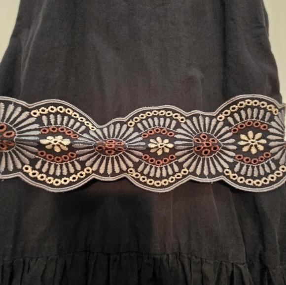 Vanessa Bruno Alais Dress In Black Midi Sleeveless Crew neck Back zipper Size 8 - Picture 6 of 12